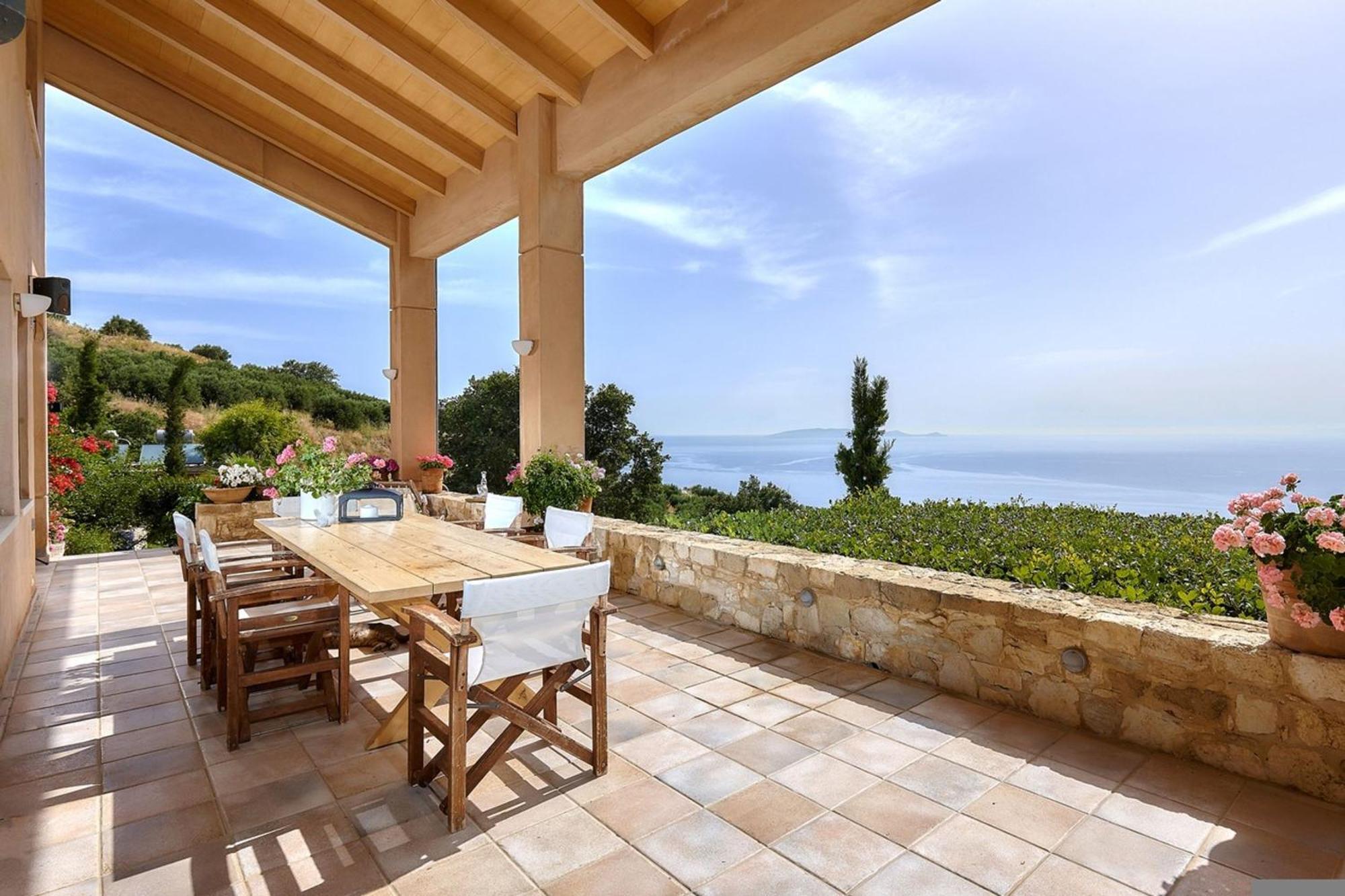 Villa Vollard With Amazing View Pool Ηράκλειο Κρήτης Εξωτερικό φωτογραφία