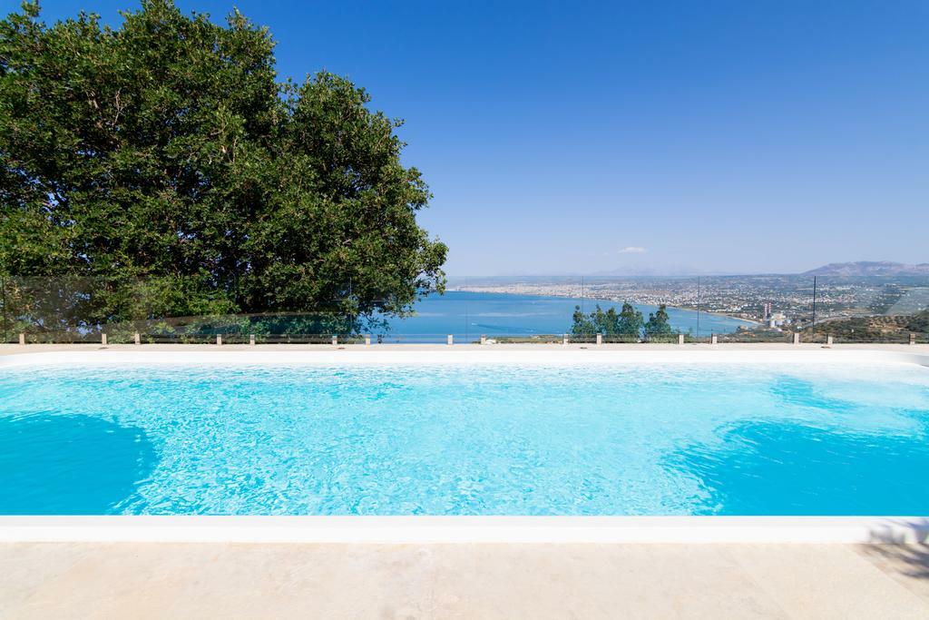 Villa Vollard With Amazing View Pool Ηράκλειο Κρήτης Ανέσεις φωτογραφία