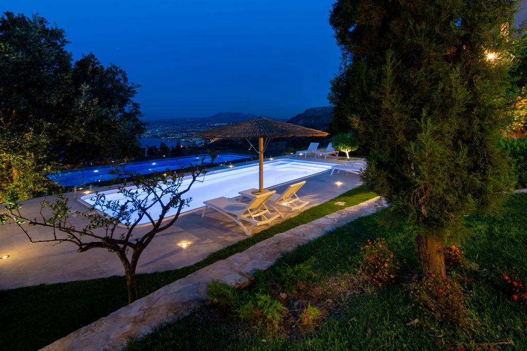 Villa Vollard With Amazing View Pool Ηράκλειο Κρήτης Ανέσεις φωτογραφία